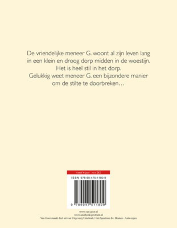 Achterkant van Meneer G.