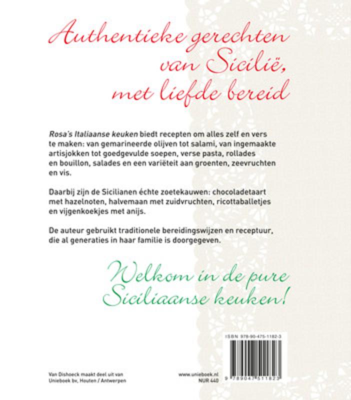Achterkant van Rosa's Italiaanse keuken