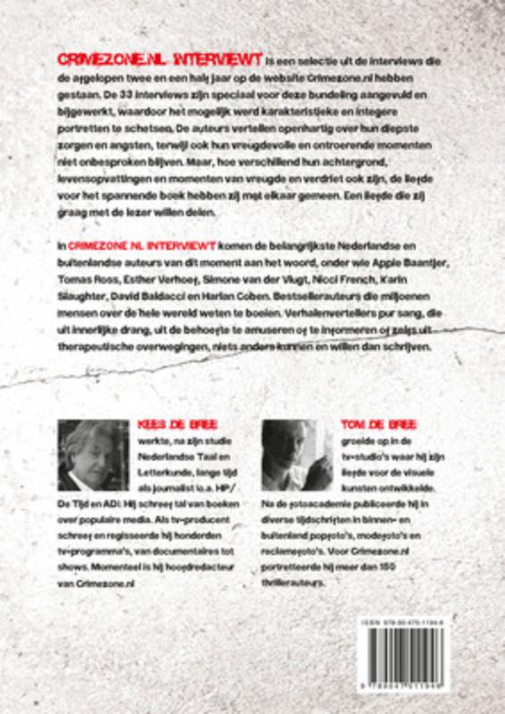 Achterkant van Crimezone.nl Interviewt