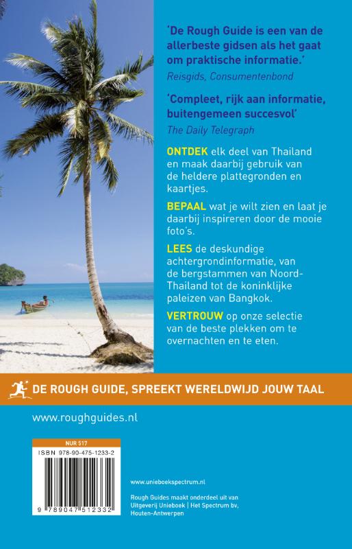 Achterkant van Thailand