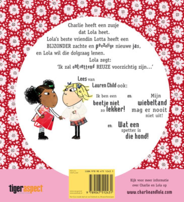 Achterkant van Ik zal ontzettend reuze voorzichtig zijn!