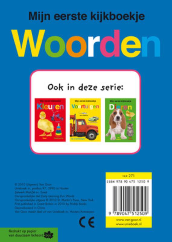 Achterkant van Woorden