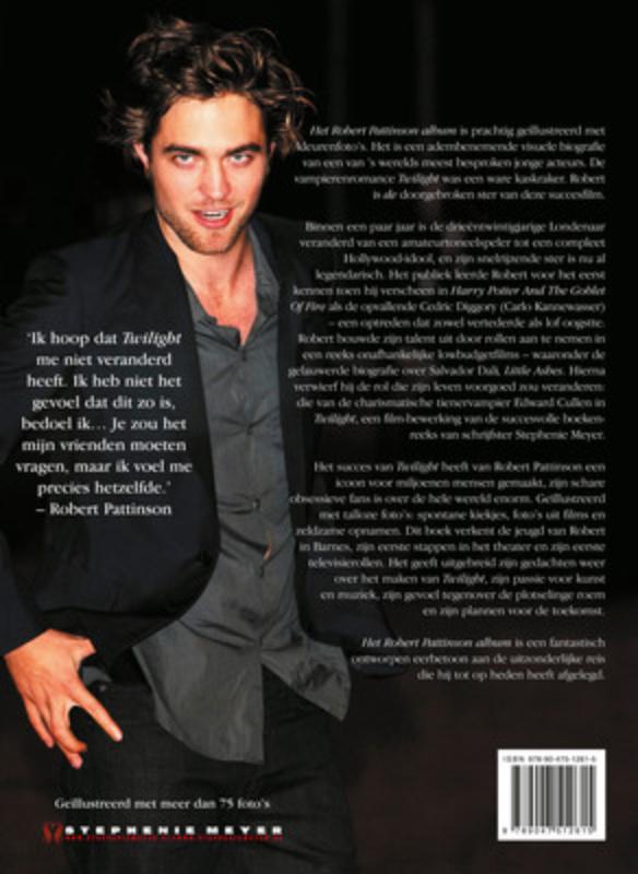 Achterkant van Het Robert Pattinson album