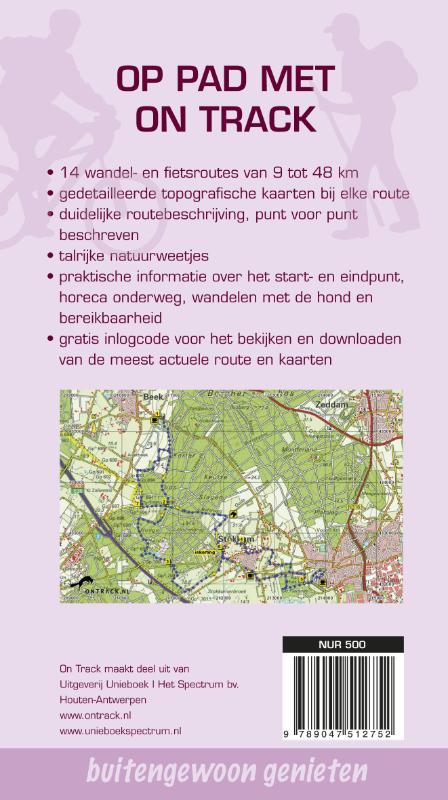 Achterkant van Op pad met On Track kastelen en buitenplaatsen