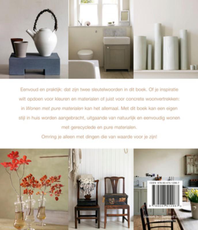 Achterkant van Wonen met pure materialen