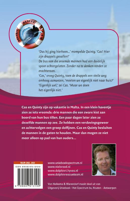 Achterkant van Dolfijn ontvoerd
