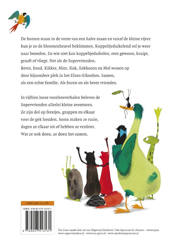 Achterkant van Verhalen uit het Elzen-Eikenbos