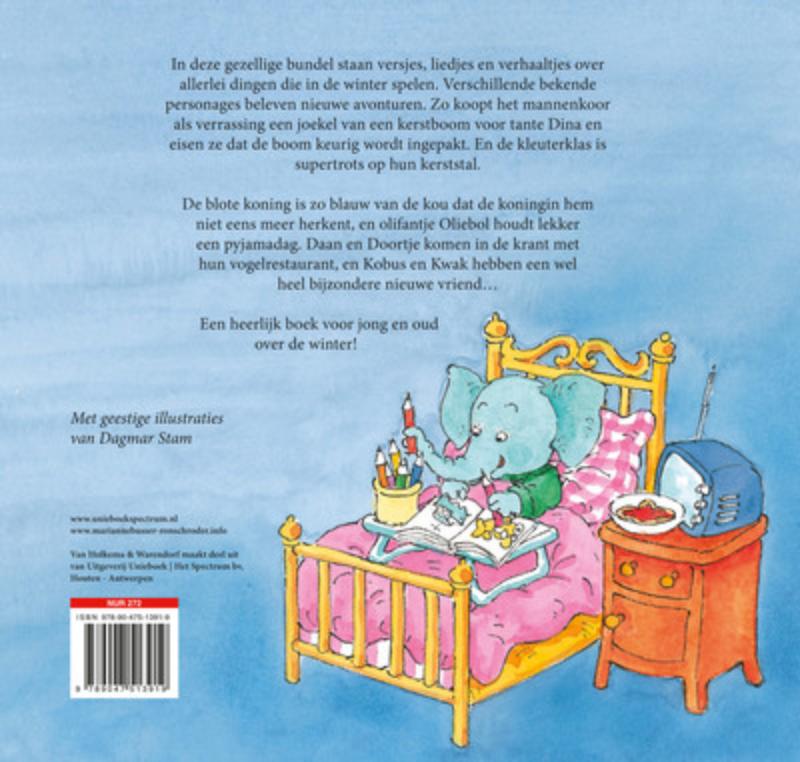 Achterkant van Het vrolijke wintervoorleesboek