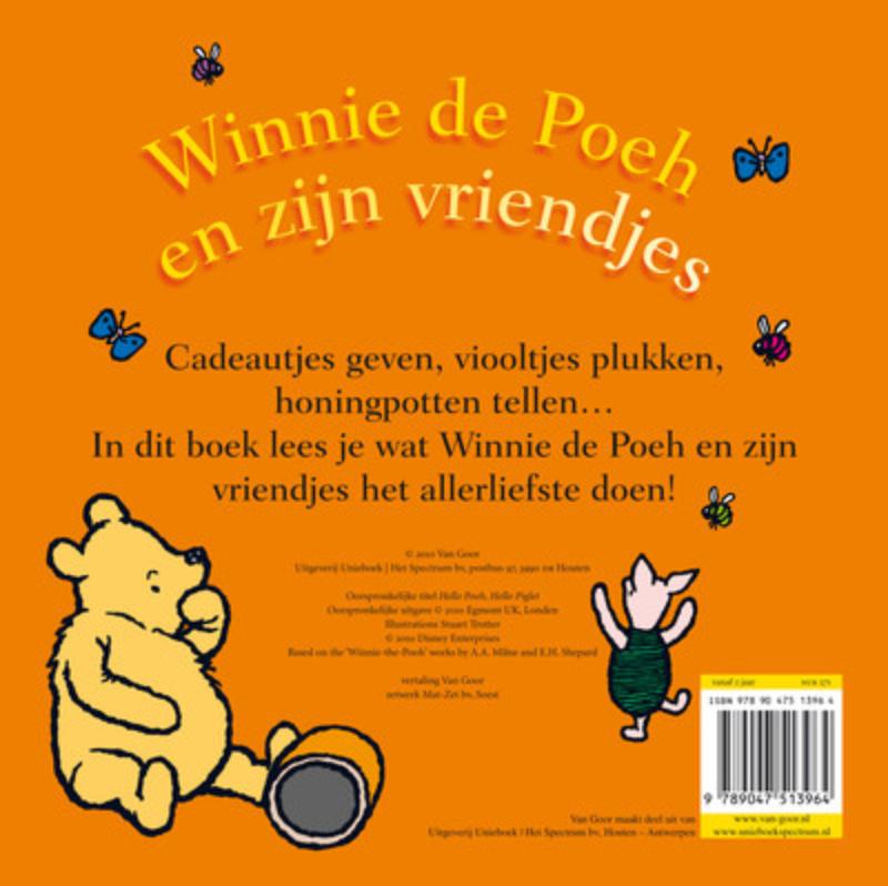 Achterkant van Winnie de Poeh en zijn vriendjes