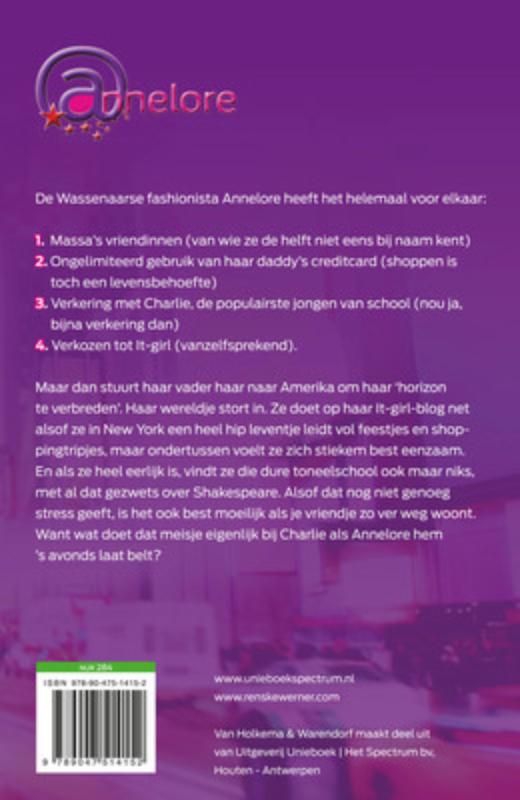 Achterkant van Nieuw in New York