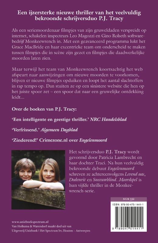 Achterkant van Moordspel