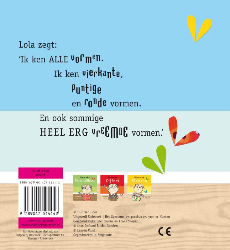 Achterkant van Vormen