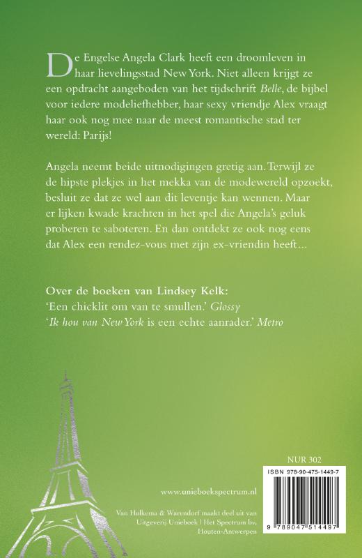 Achterkant van Ik hou van Parijs