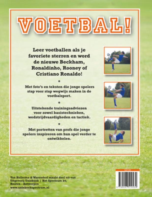 Achterkant van Voetbal!