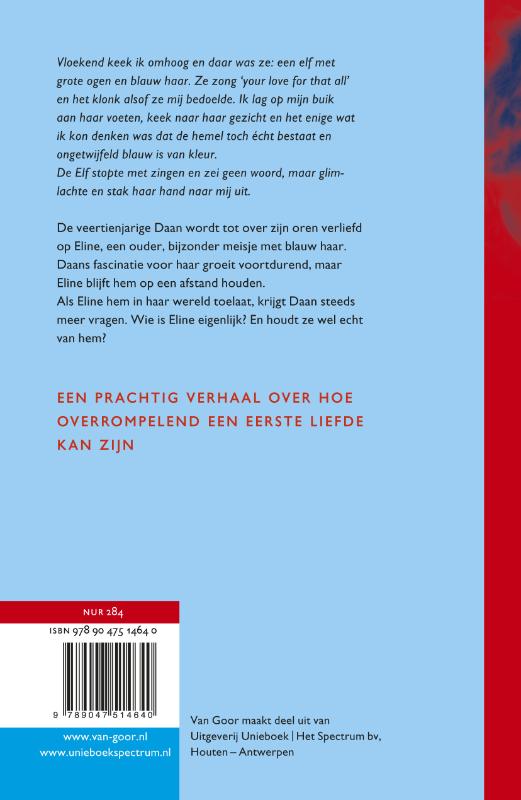 Achterkant van De allergrootste liefde van Daan van de Beek