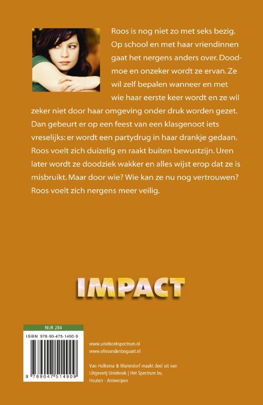 Achterkant van Verdoofd