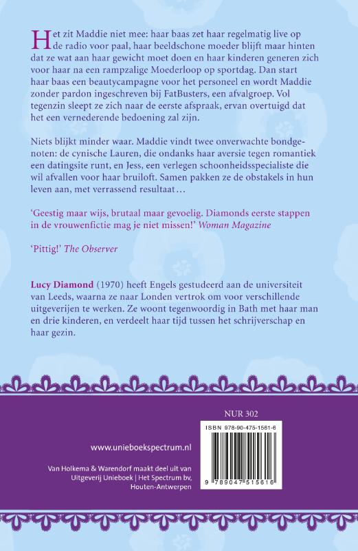 Achterkant van Door dik en dun