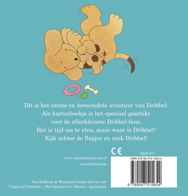 Achterkant van Waar is Dribbel?