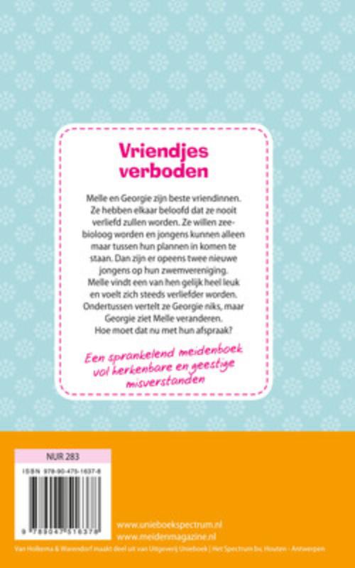 Achterkant van Vriendjes verboden