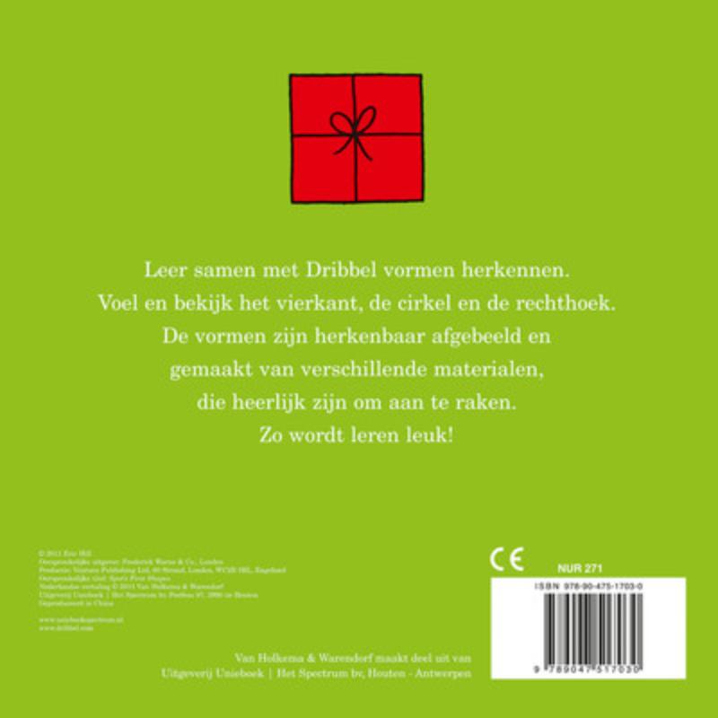 Achterkant van Dribbels eerste vormen