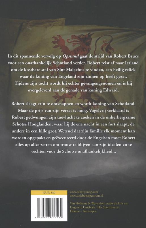 Achterkant van Vogelvrij