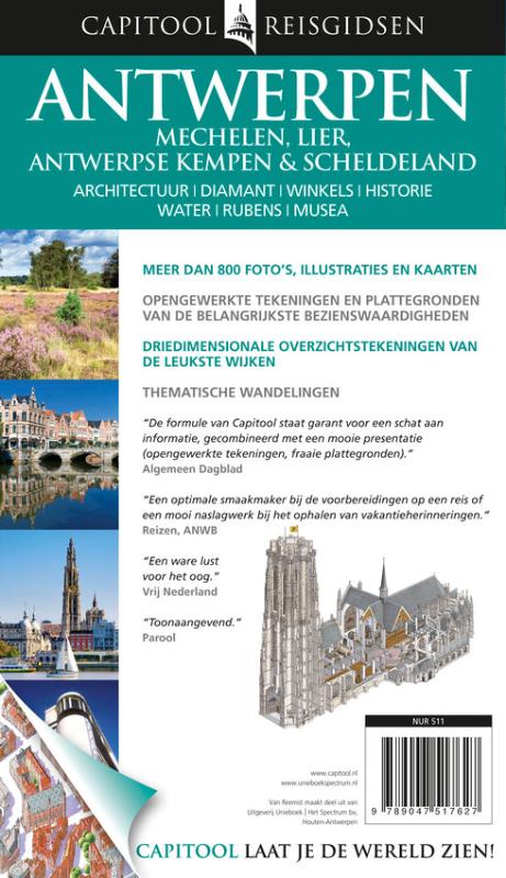 Achterkant van Antwerpen