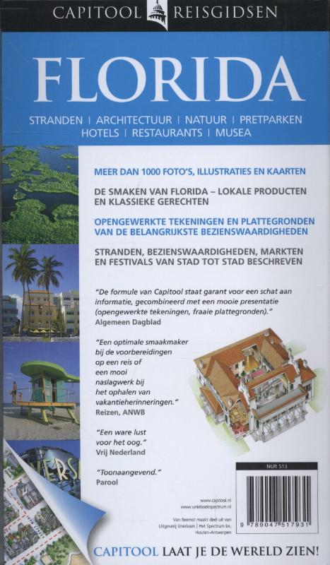 Achterkant van Florida