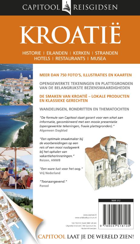 Achterkant van Kroatië