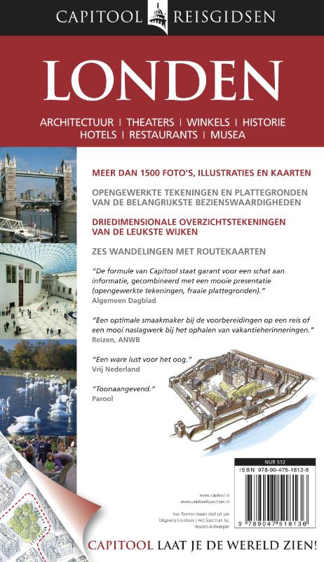 Achterkant van Londen
