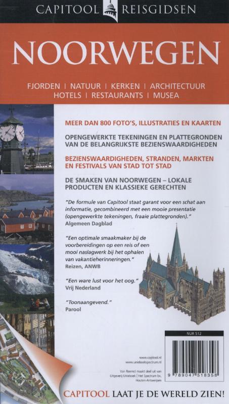 Achterkant van Noorwegen