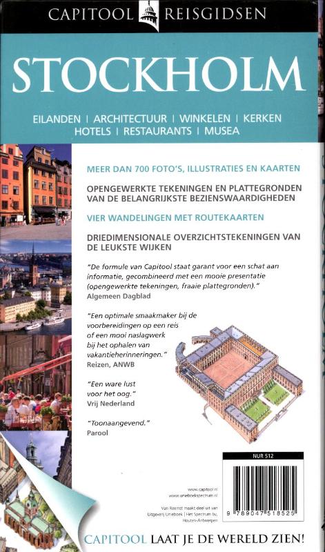 Achterkant van Stockholm