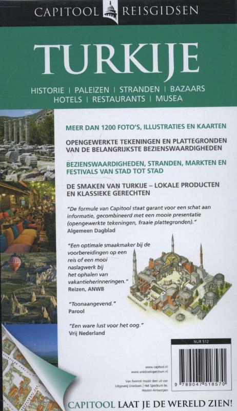 Achterkant van Turkije