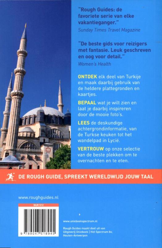 Achterkant van Turkije
