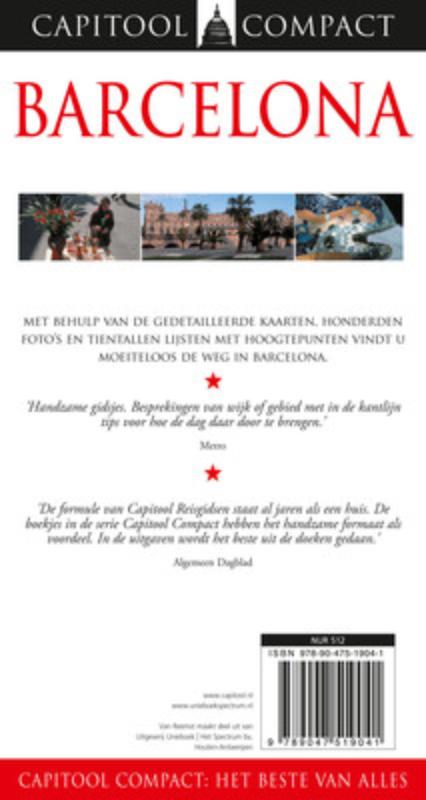 Achterkant van Barcelona