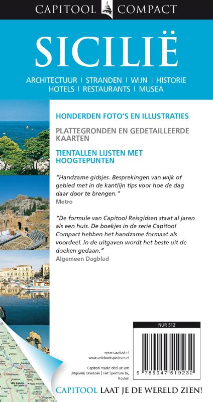 Achterkant van Capitool Compact Sicilië