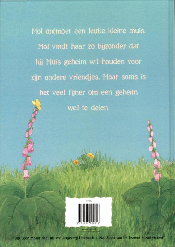 Achterkant van Ik heb een geheim