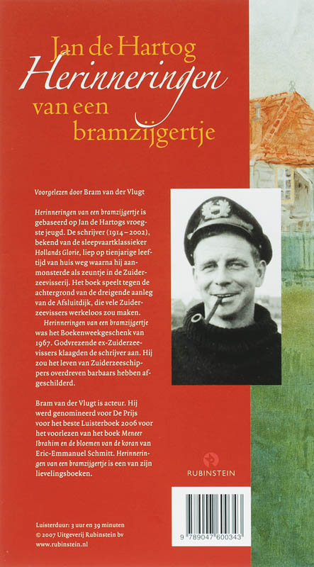 Achterkant van Herinnering aan een bramzijgertje 3 CD'S