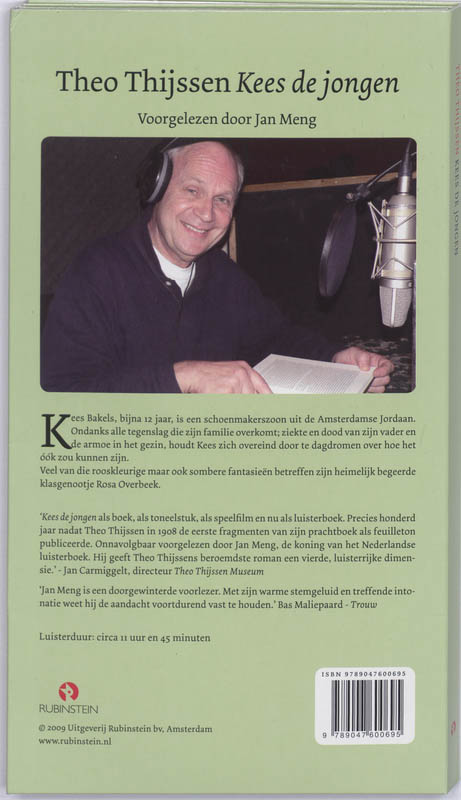Achterkant van Kees de jongen