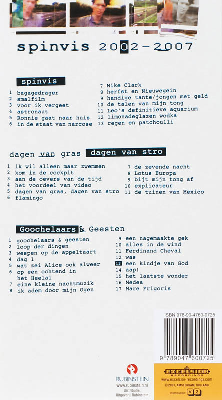 Achterkant van Spinvis 2002-2007