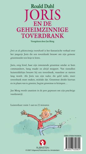 Achterkant van Joris en de geheimzinnige toverdrank