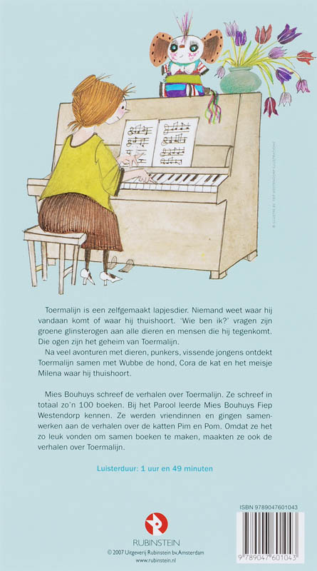 Achterkant van Het geheim van de Toermalijn, 2 CD'S