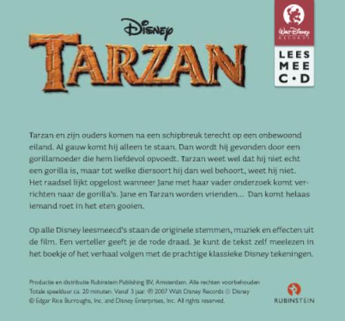 Achterkant van Tarzan