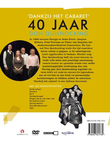 Achterkant van 40 Jaar Don Quishocking