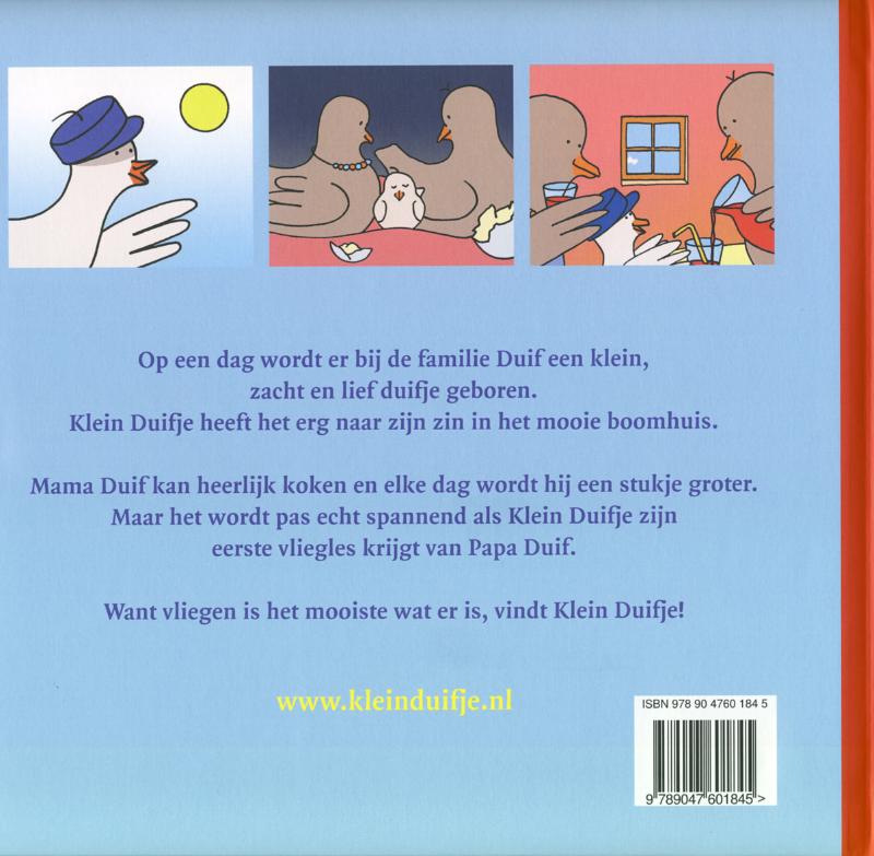 Achterkant van Klein duifje