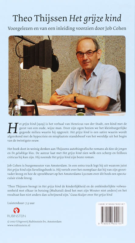 Achterkant van Het Grijze kind