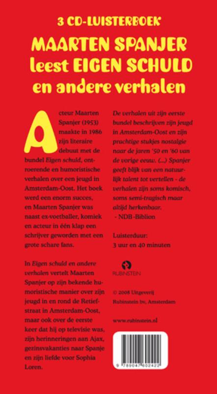 Achterkant van Eigen schuld en andere verhalen