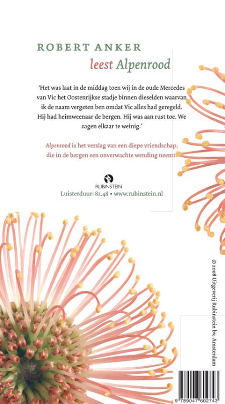 Achterkant van Alpenrood