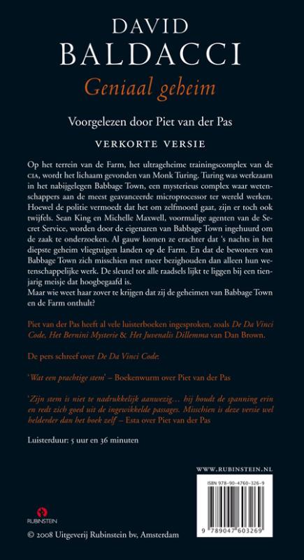 Achterkant van Geniaal geheim
