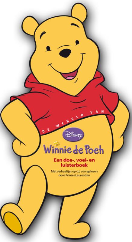 Achterkant van Winnie de Poeh, doe-voel- en luisterboek