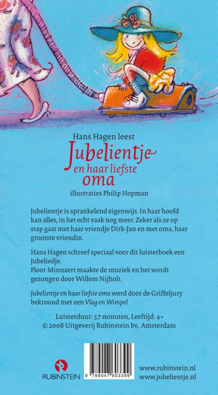 Achterkant van Jubelientje en haar liefste oma